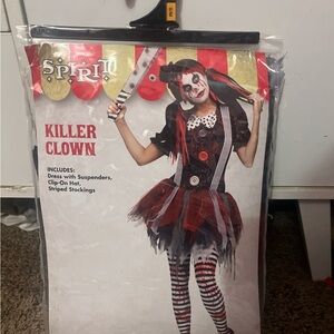 Killer Clown Adult Costume - size S/M